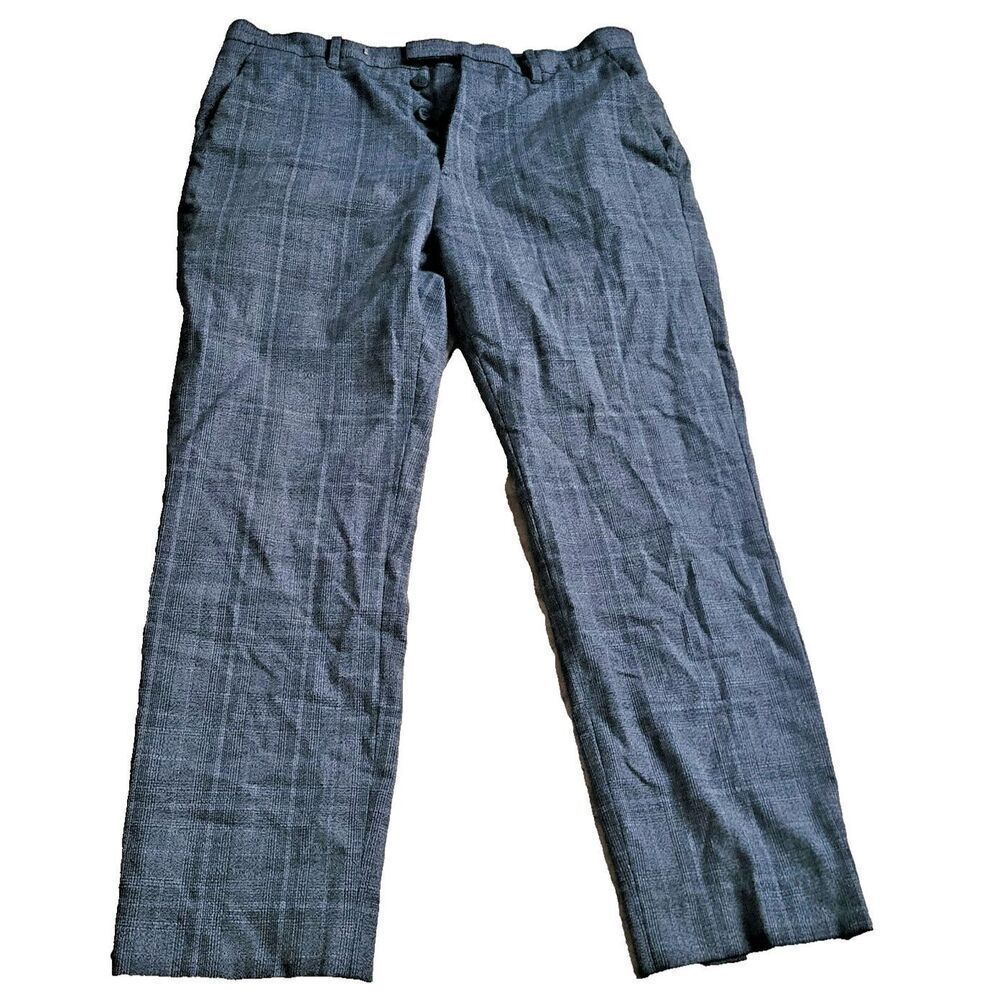 All Saints Slim Fit Heathered Trousers Size 30